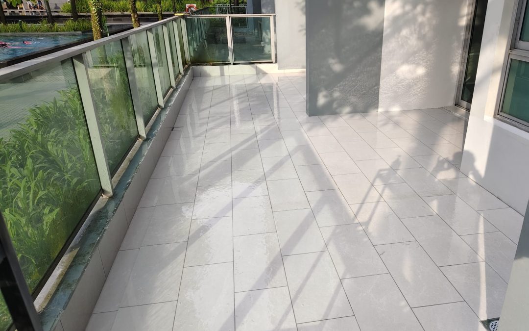 Tiling Service @ Botannia Condominium